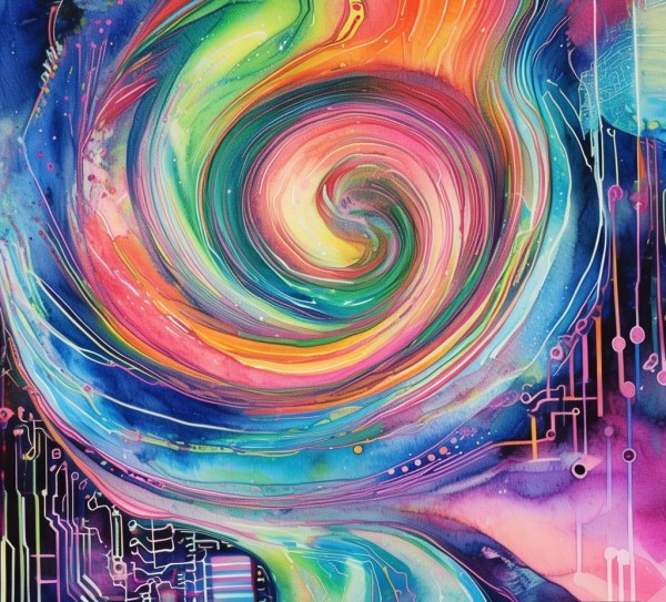 水粉绘画，科技与创新的新篇章